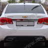 Диффузор заднего бампера var №2 (текстурный пластик) для Chevrolet Cruze (2008-2012) купить недорого с доставкой в Ивантеевка